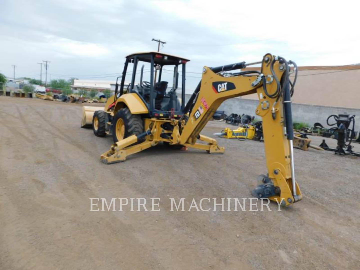 2018 Caterpillar 415F2 4EOP Tractor Loader Backhoe