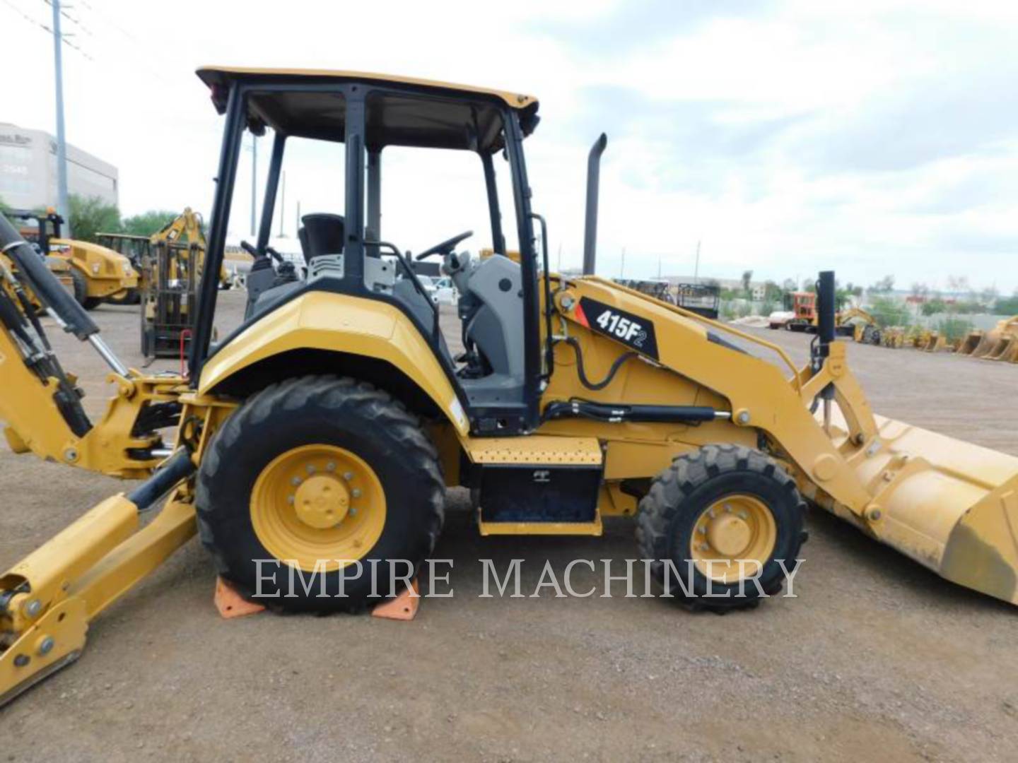 2018 Caterpillar 415F2 4EOP Tractor Loader Backhoe