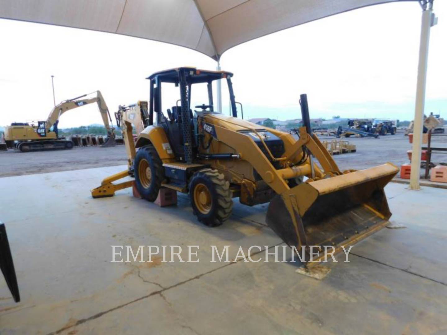 2018 Caterpillar 416F2 HRC Tractor Loader Backhoe