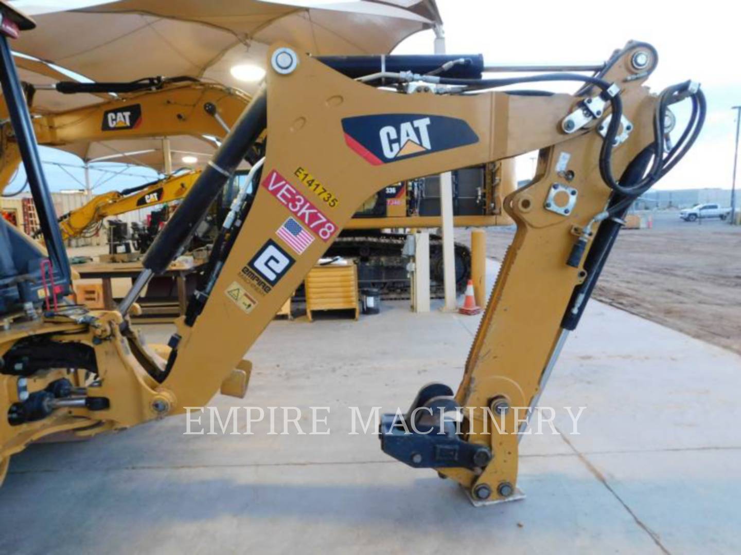 2018 Caterpillar 416F2 HRC Tractor Loader Backhoe