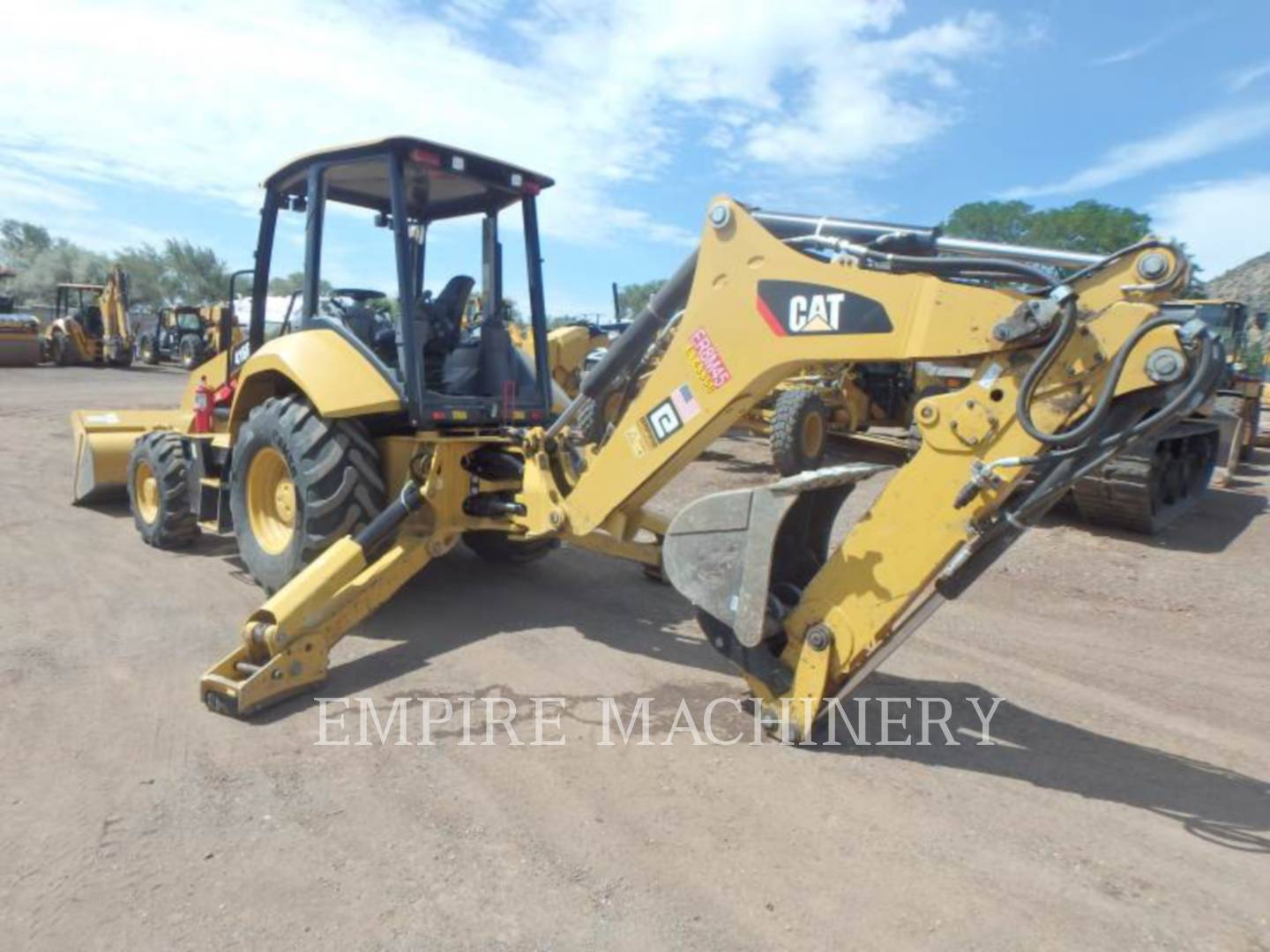 2018 Caterpillar 416F2 HRC Tractor Loader Backhoe