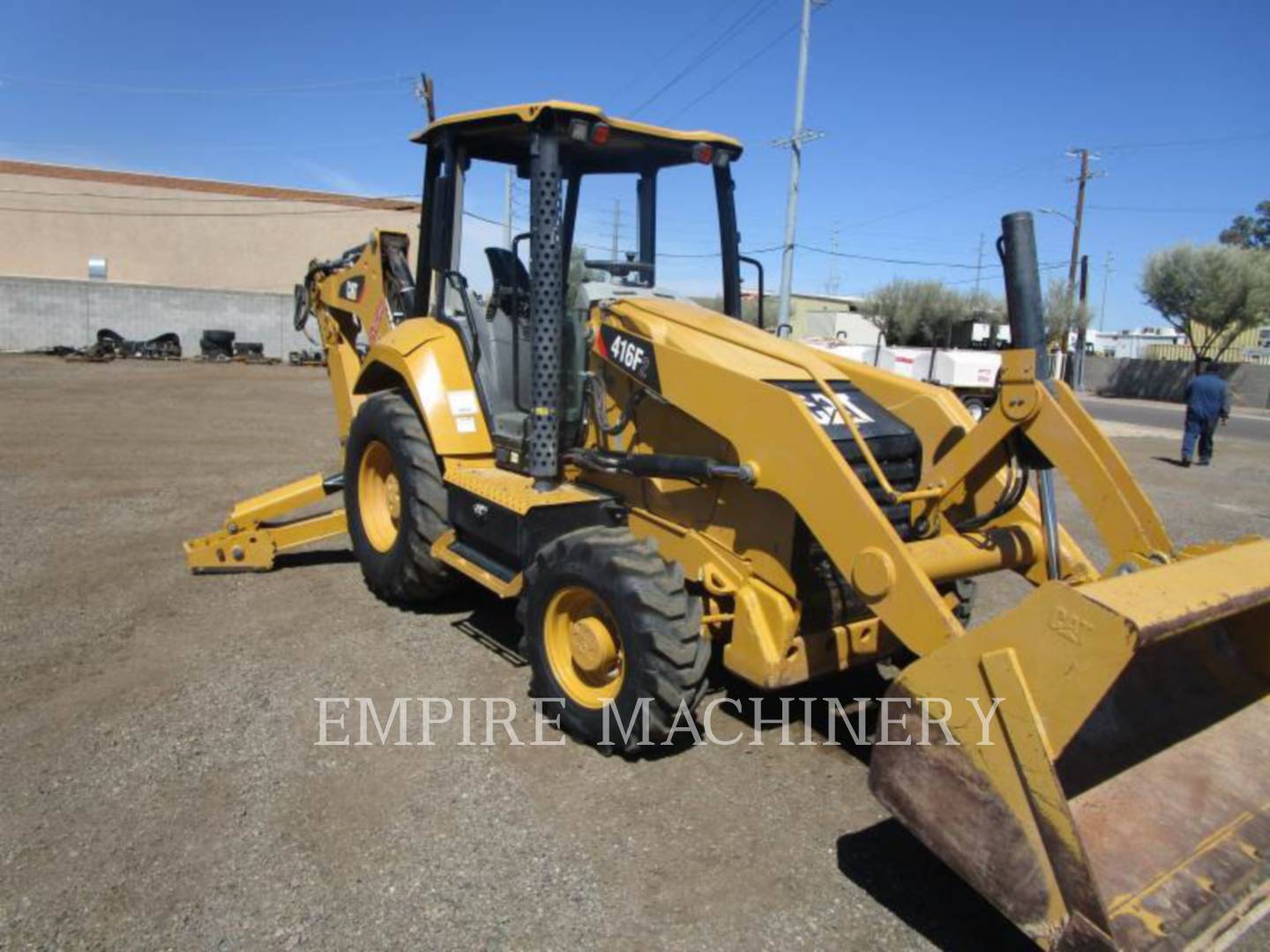 2018 Caterpillar 416F2 4EO Tractor Loader Backhoe