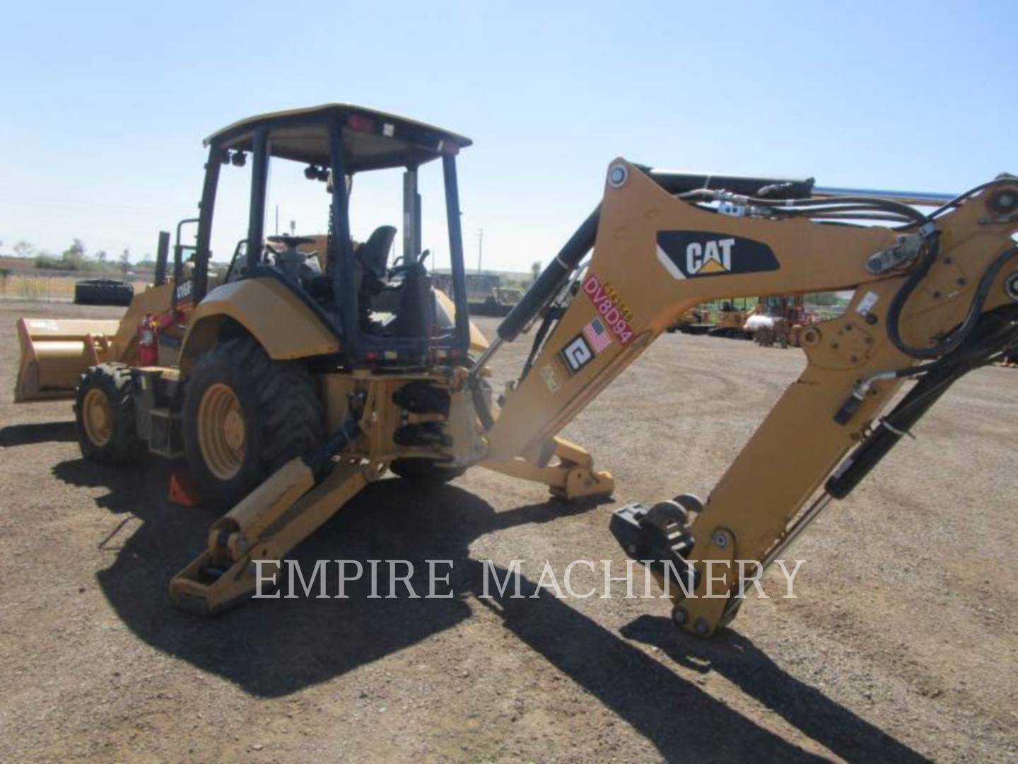 2018 Caterpillar 416F2 4EO Tractor Loader Backhoe