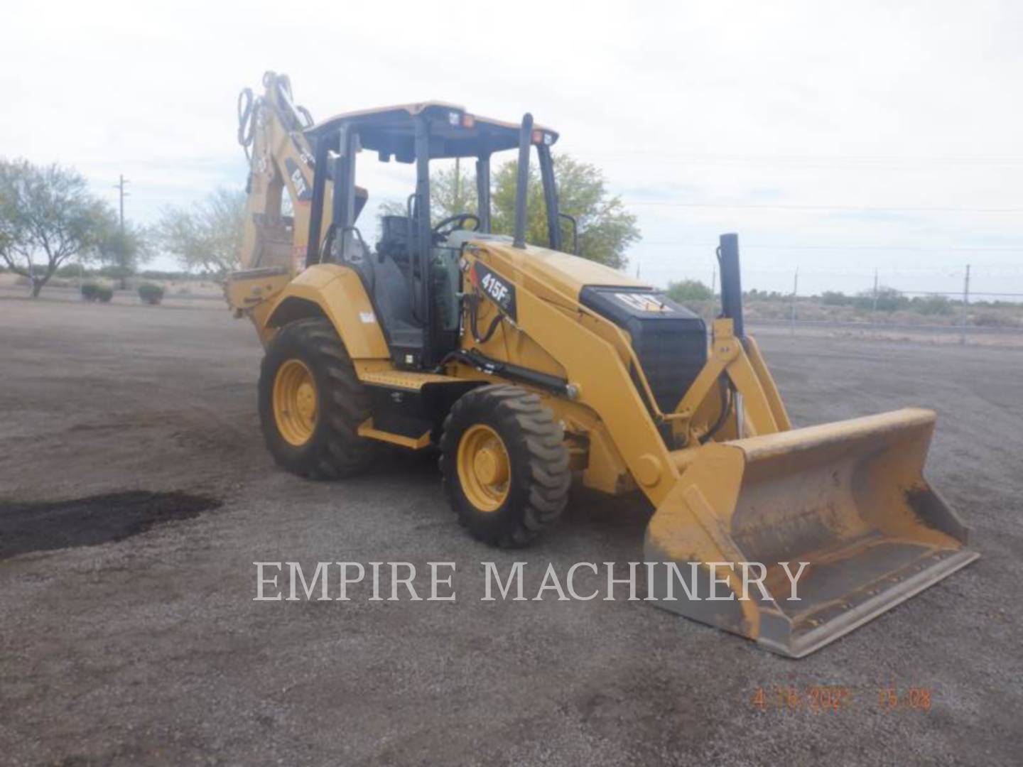 2018 Caterpillar 415F2 4EO Tractor Loader Backhoe