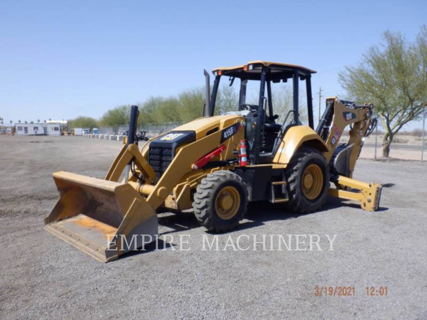 2018 Caterpillar 415F2 4EO Tractor Loader Backhoe