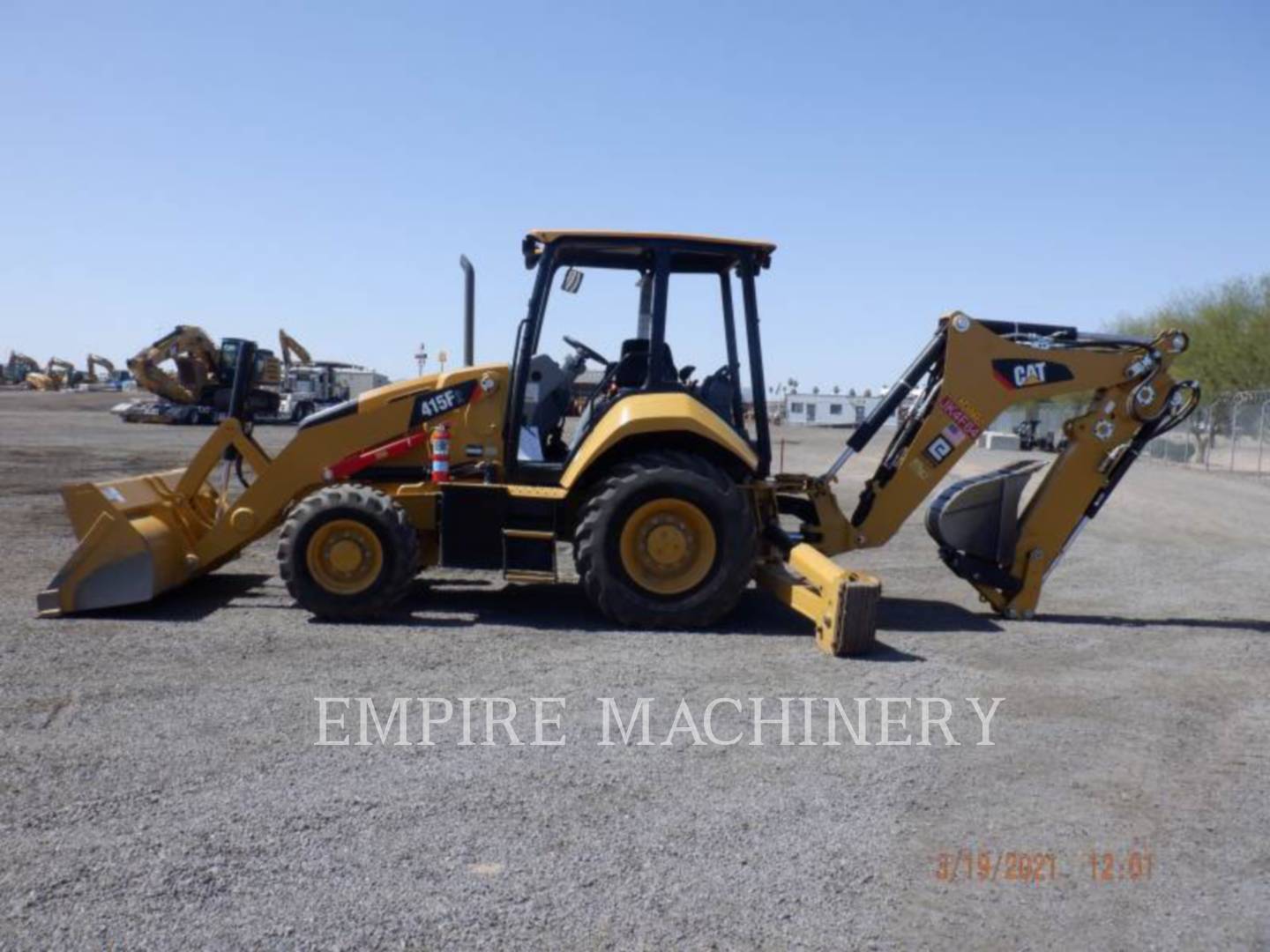 2018 Caterpillar 415F2 4EO Tractor Loader Backhoe