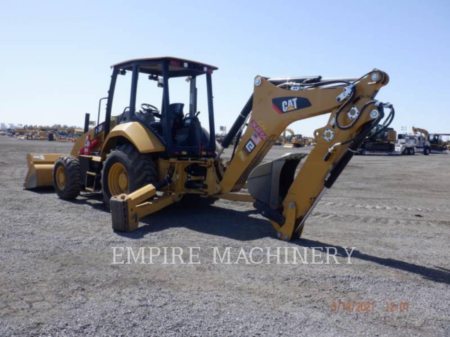 2018 Caterpillar 415F2 4EO Tractor Loader Backhoe