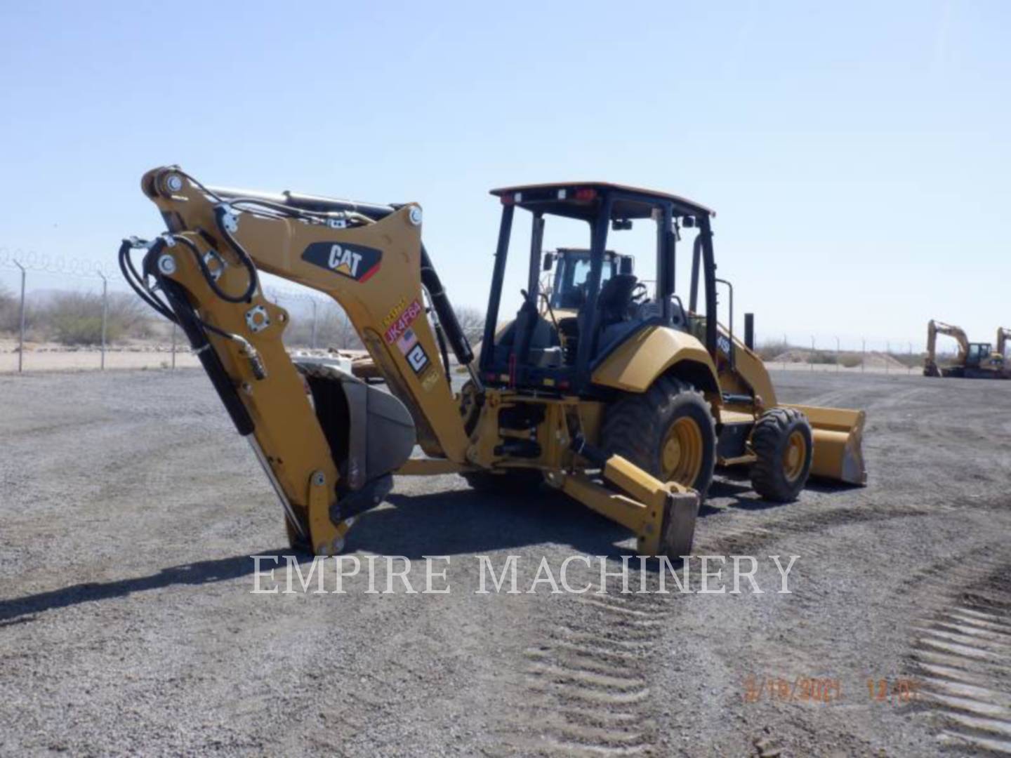 2018 Caterpillar 415F2 4EO Tractor Loader Backhoe