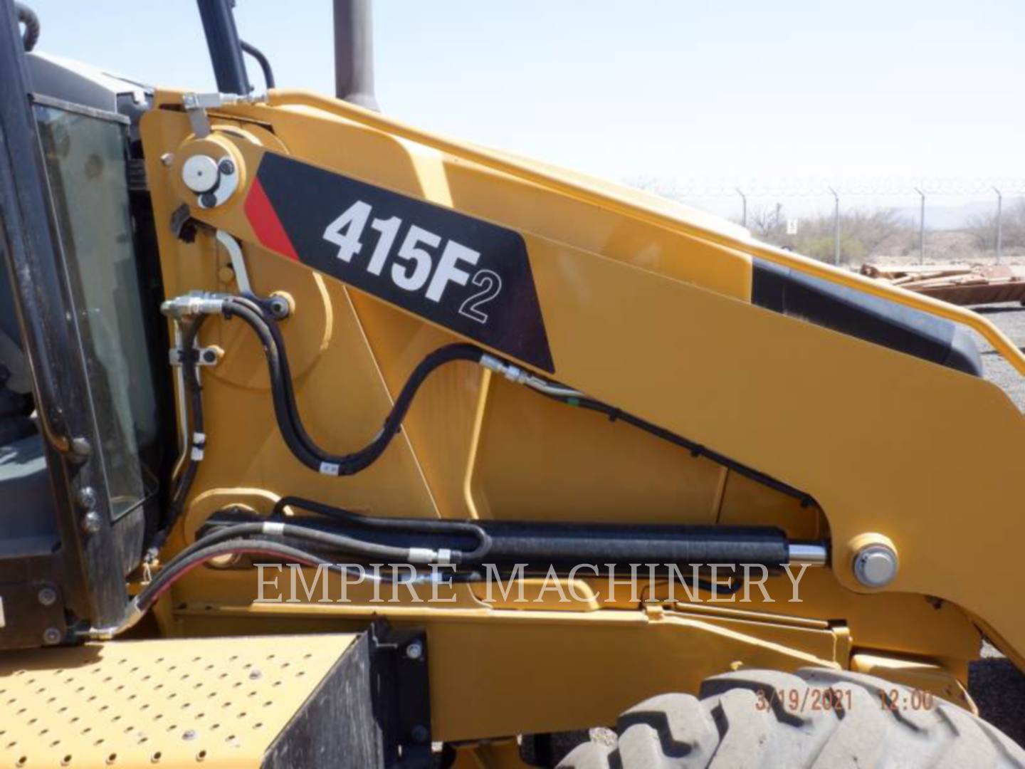 2018 Caterpillar 415F2 4EO Tractor Loader Backhoe