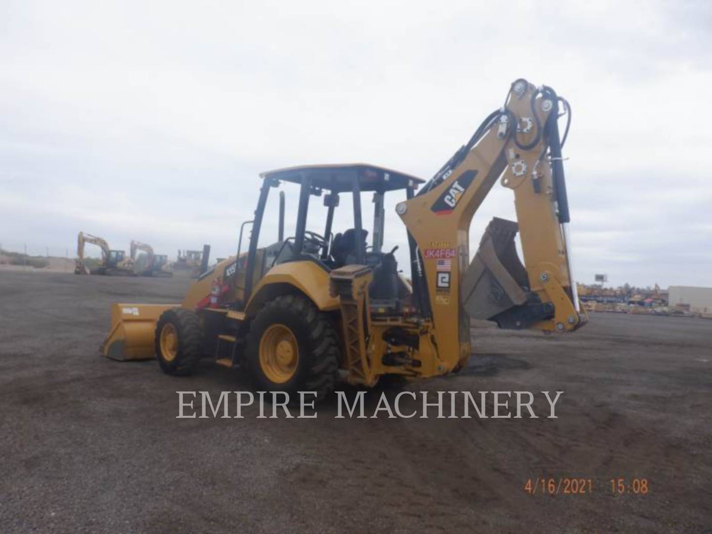 2018 Caterpillar 415F2 4EO Tractor Loader Backhoe