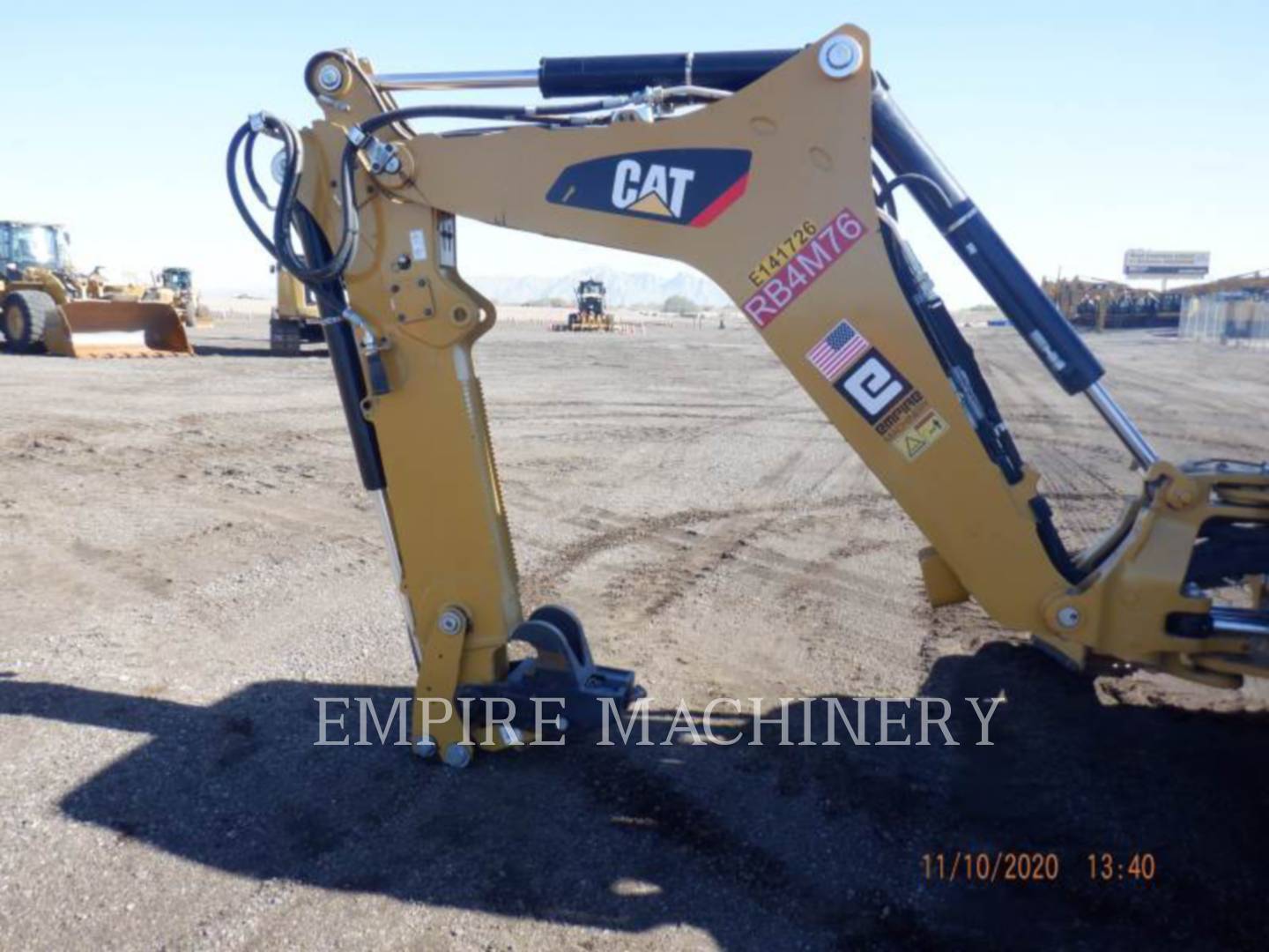 2018 Caterpillar 415F2 4EO Tractor Loader Backhoe