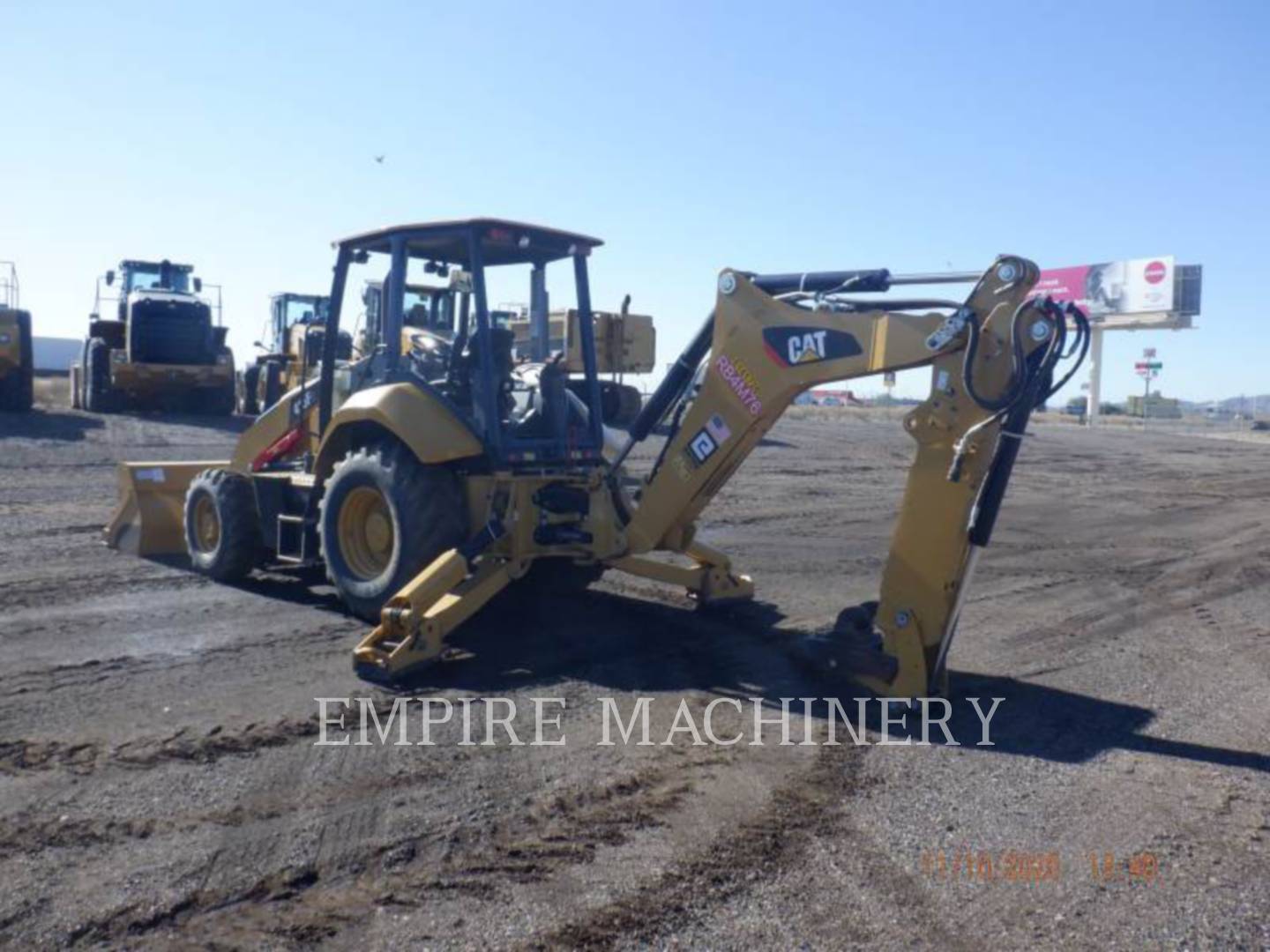 2018 Caterpillar 415F2 4EO Tractor Loader Backhoe