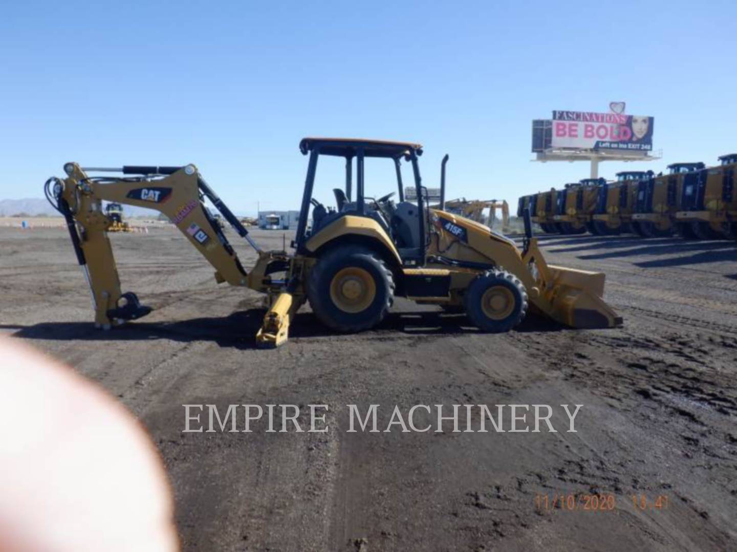 2018 Caterpillar 415F2 4EO Tractor Loader Backhoe