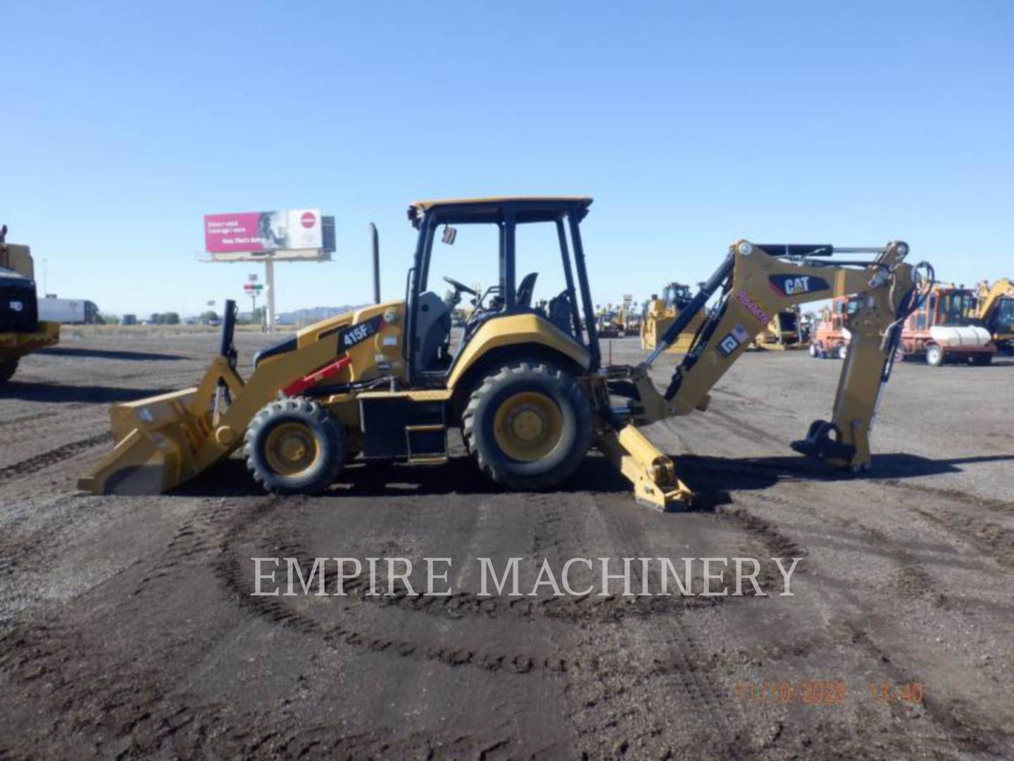 2018 Caterpillar 415F2 4EO Tractor Loader Backhoe