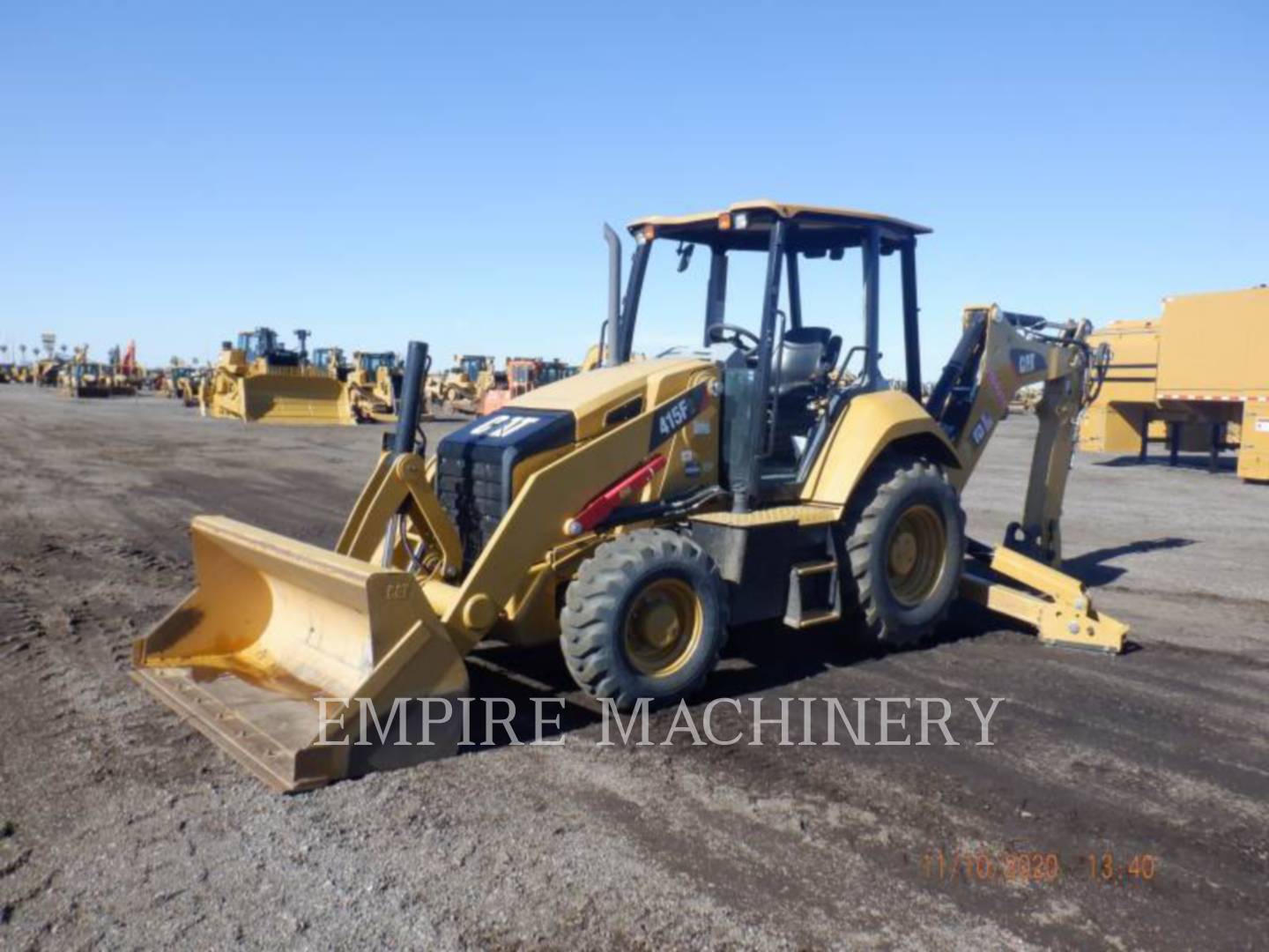 2018 Caterpillar 415F2 4EO Tractor Loader Backhoe