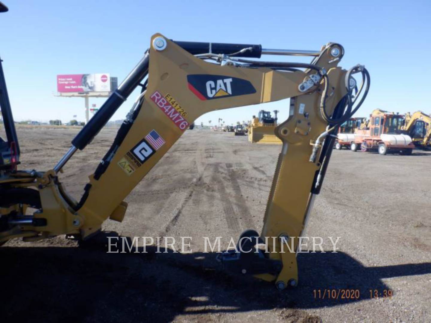 2018 Caterpillar 415F2 4EO Tractor Loader Backhoe