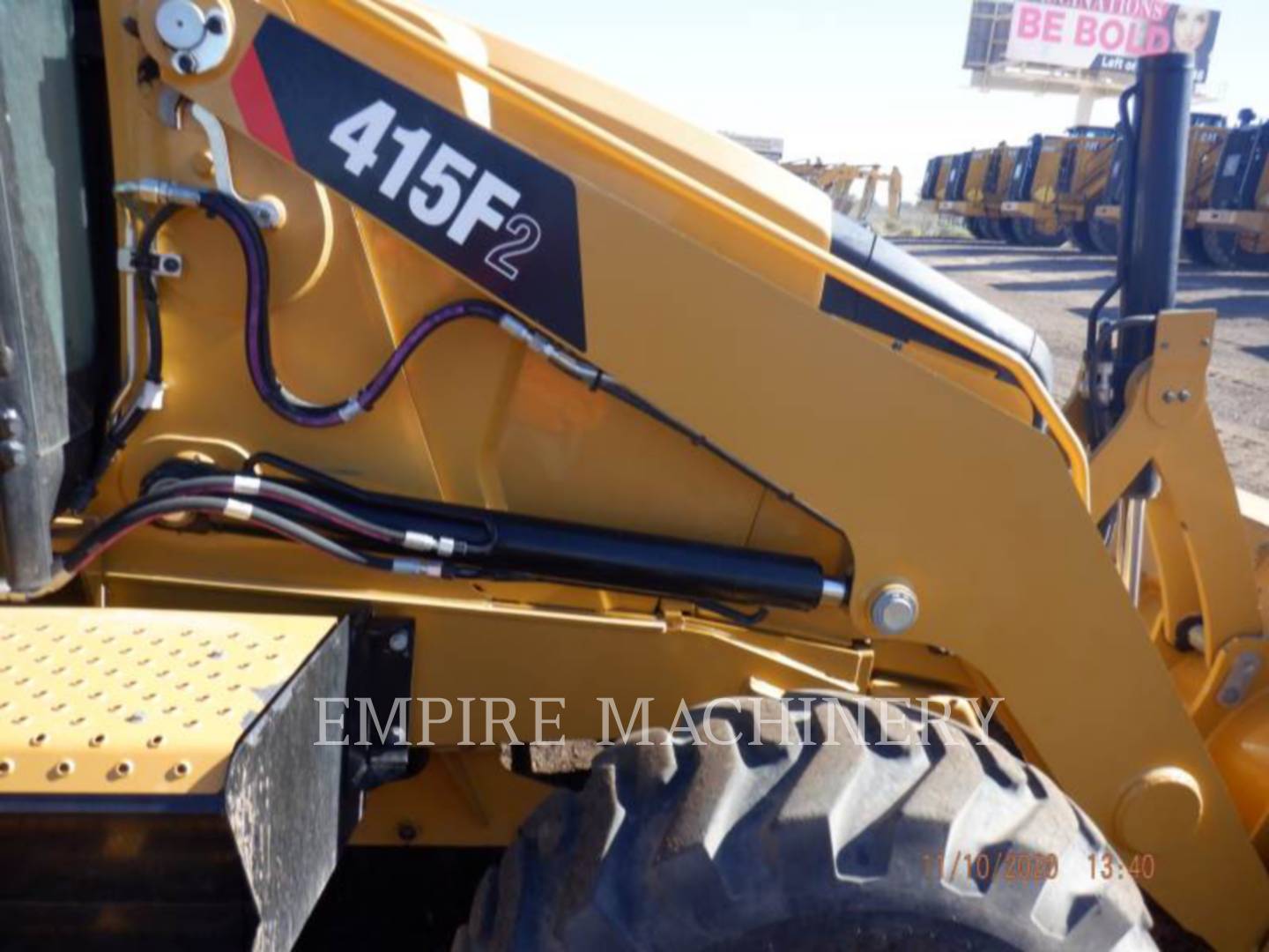 2018 Caterpillar 415F2 4EO Tractor Loader Backhoe