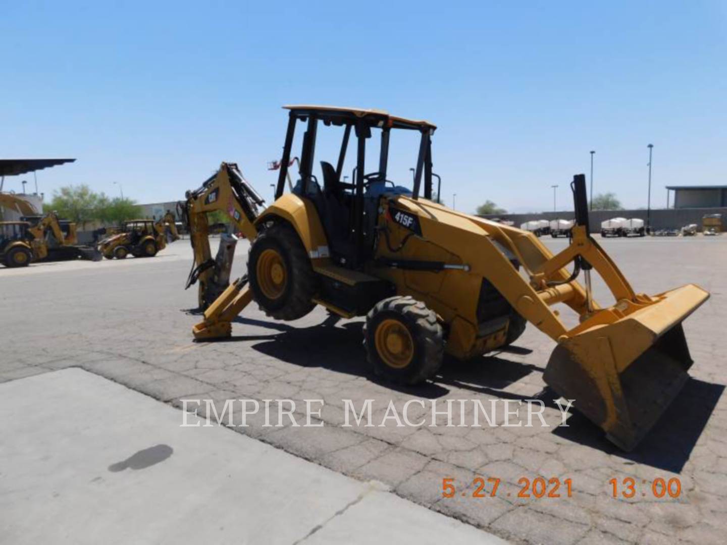 2018 Caterpillar 415F2 4EOP Tractor Loader Backhoe