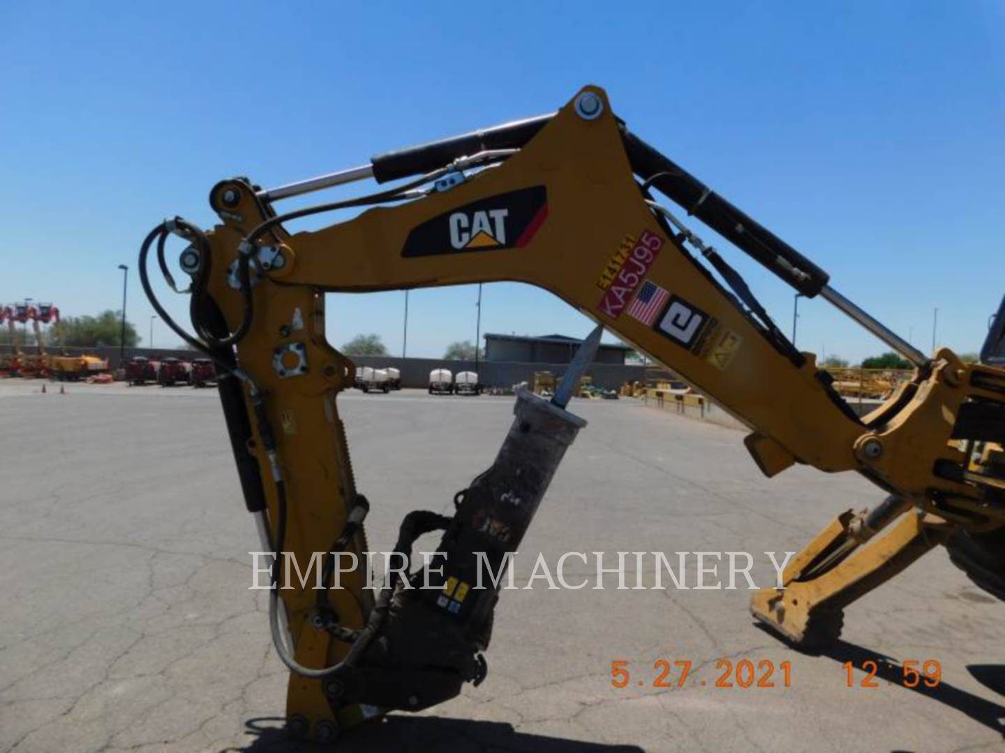 2018 Caterpillar 415F2 4EOP Tractor Loader Backhoe