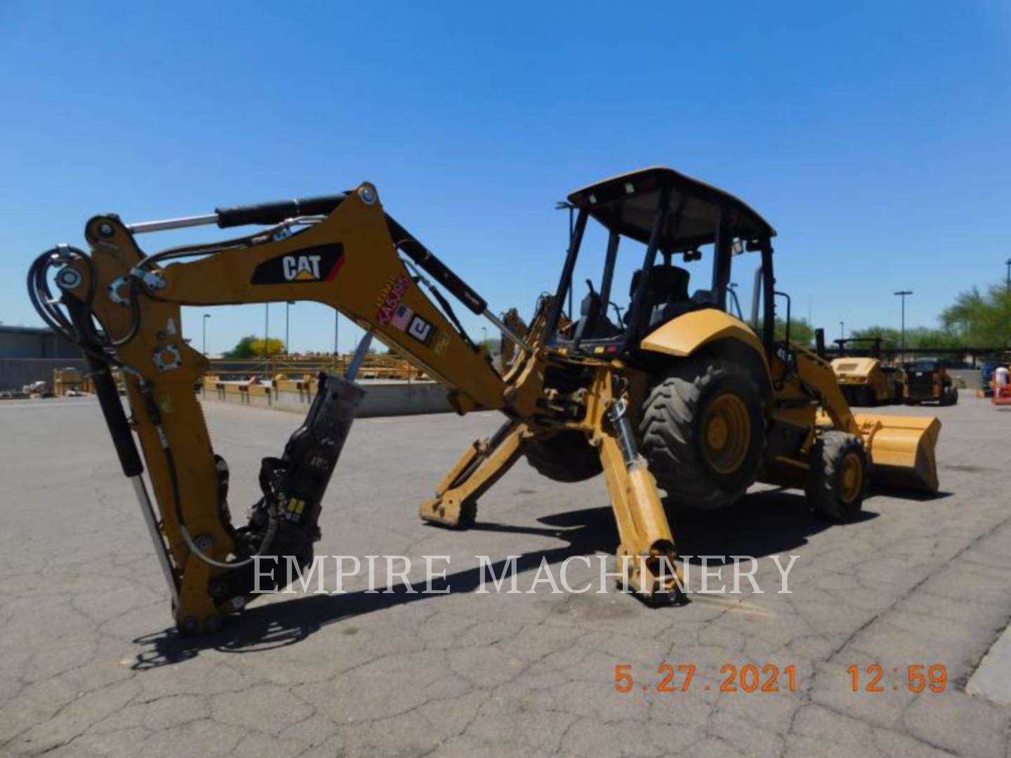 2018 Caterpillar 415F2 4EOP Tractor Loader Backhoe