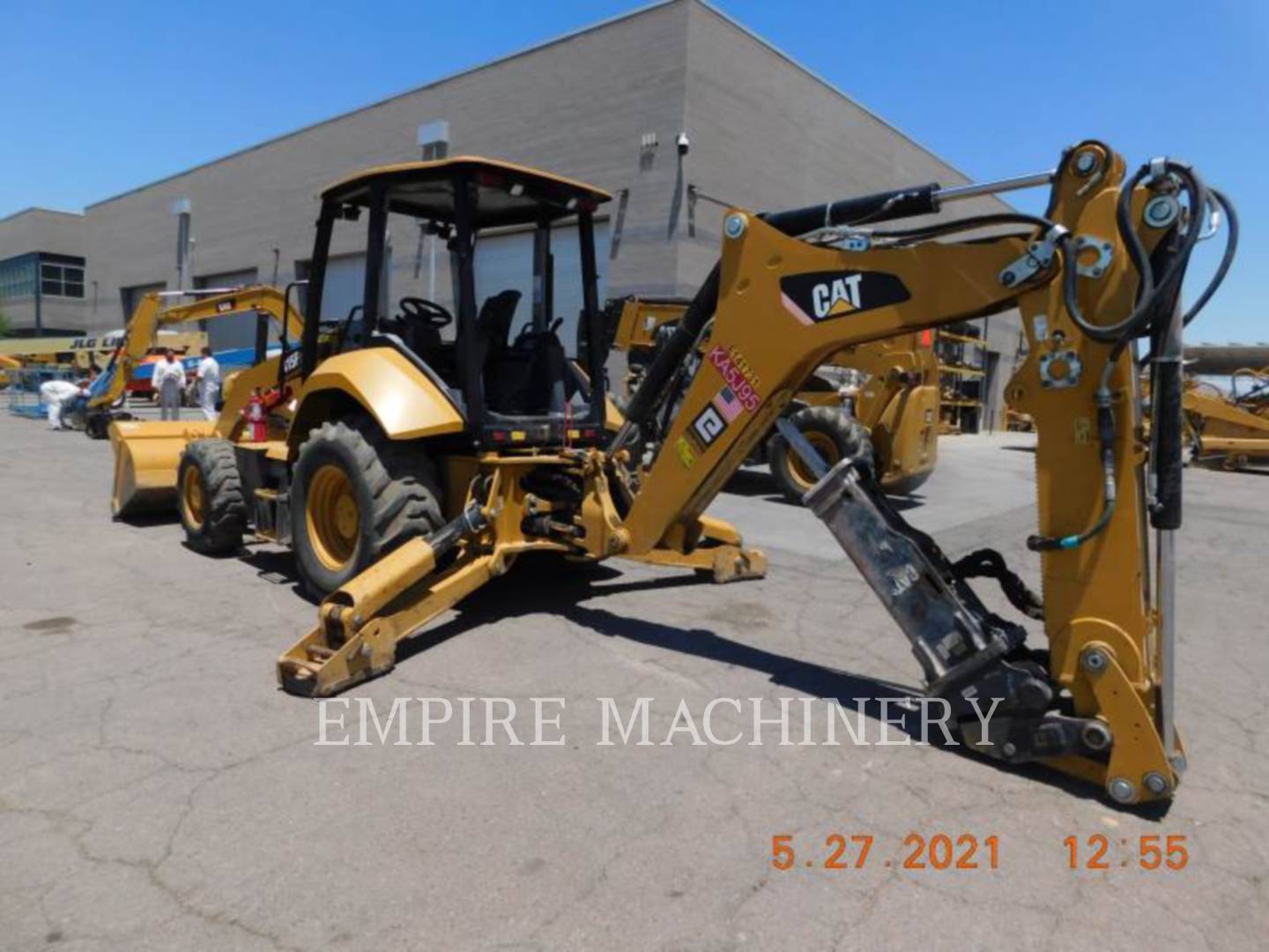 2018 Caterpillar 415F2 4EOP Tractor Loader Backhoe