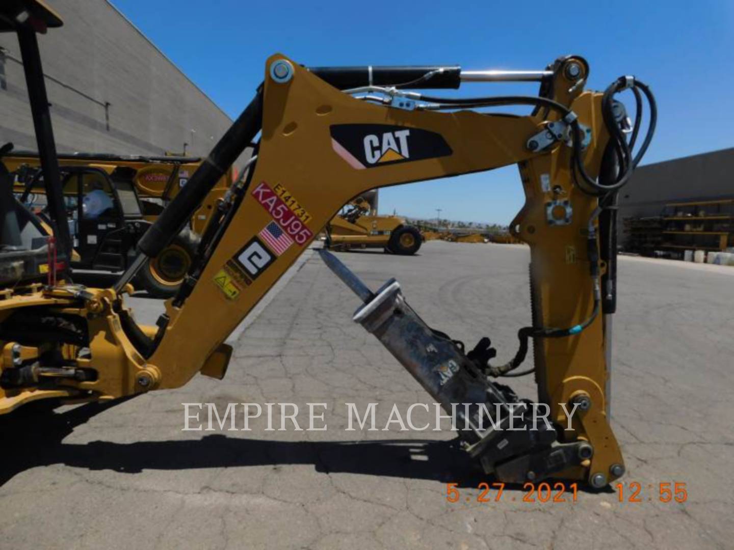 2018 Caterpillar 415F2 4EOP Tractor Loader Backhoe