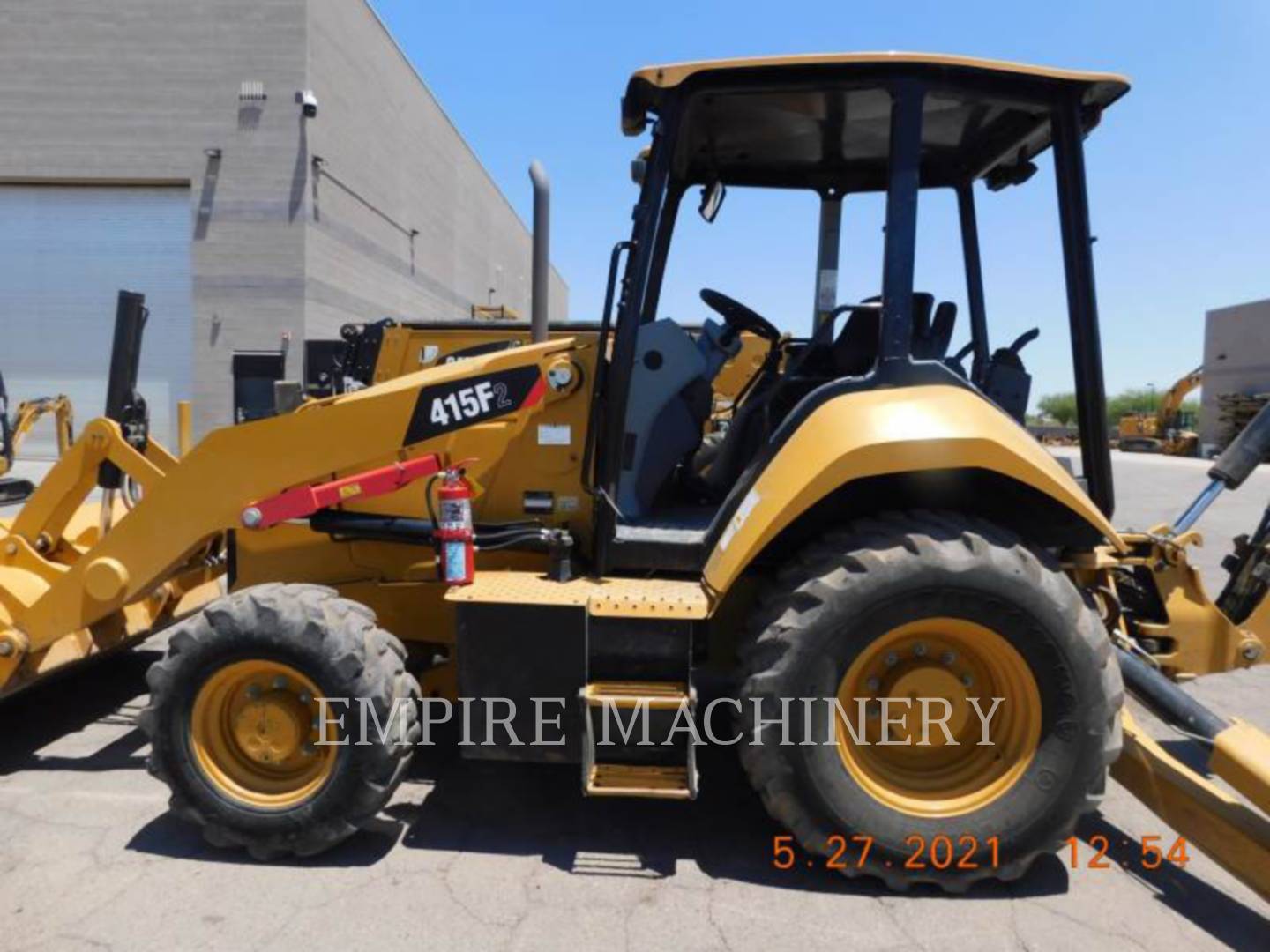 2018 Caterpillar 415F2 4EOP Tractor Loader Backhoe