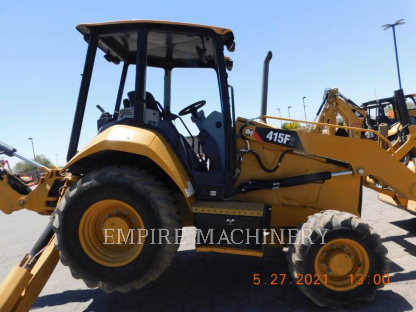 2018 Caterpillar 415F2 4EOP Tractor Loader Backhoe