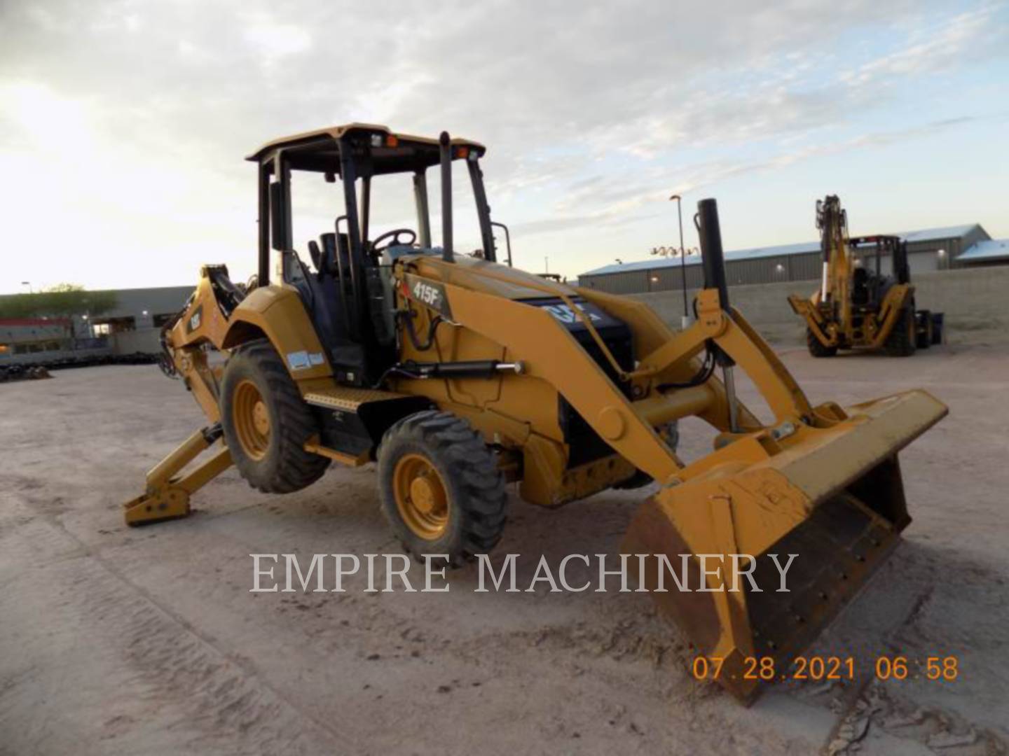 2018 Caterpillar 415F2 4EOP Tractor Loader Backhoe