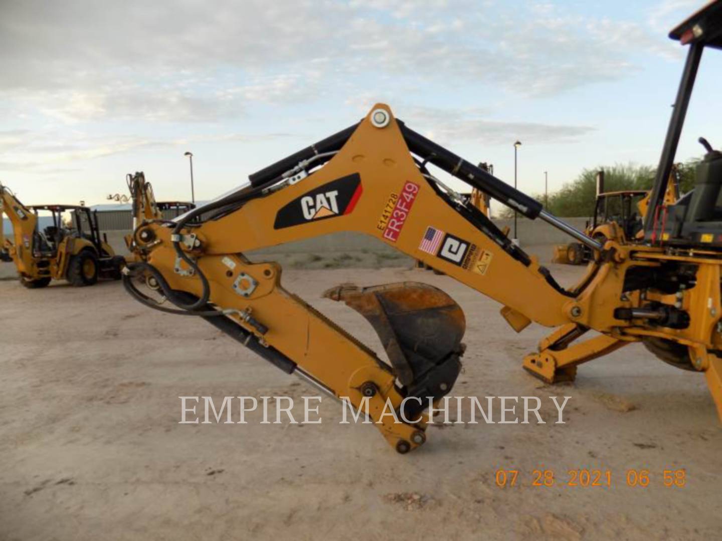 2018 Caterpillar 415F2 4EOP Tractor Loader Backhoe