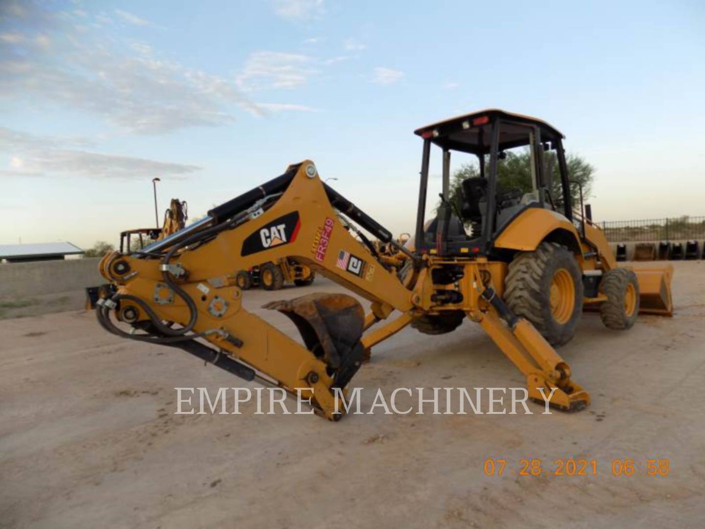 2018 Caterpillar 415F2 4EOP Tractor Loader Backhoe