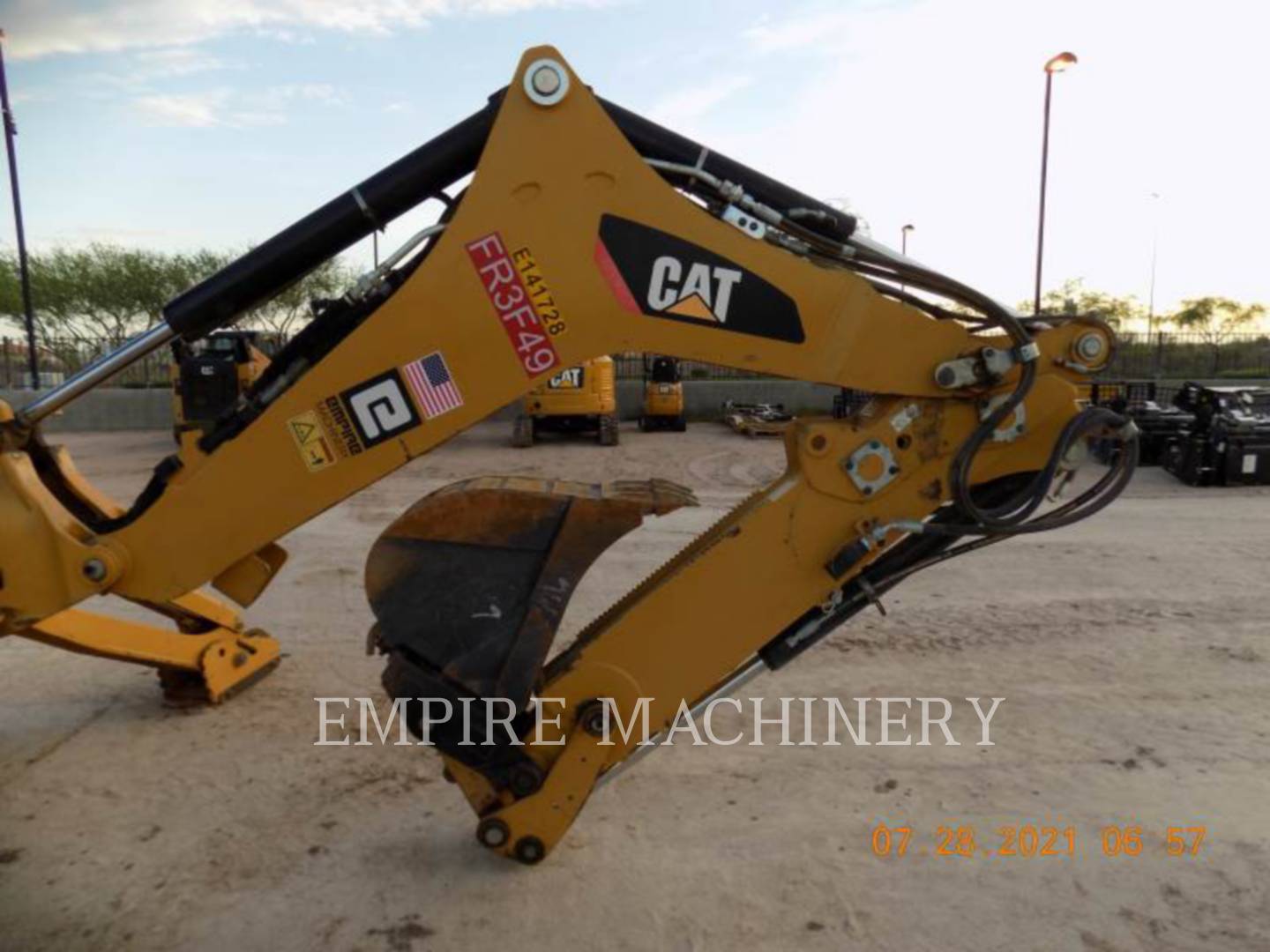 2018 Caterpillar 415F2 4EOP Tractor Loader Backhoe