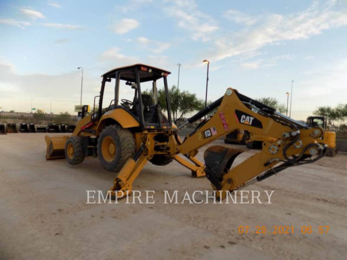 2018 Caterpillar 415F2 4EOP Tractor Loader Backhoe