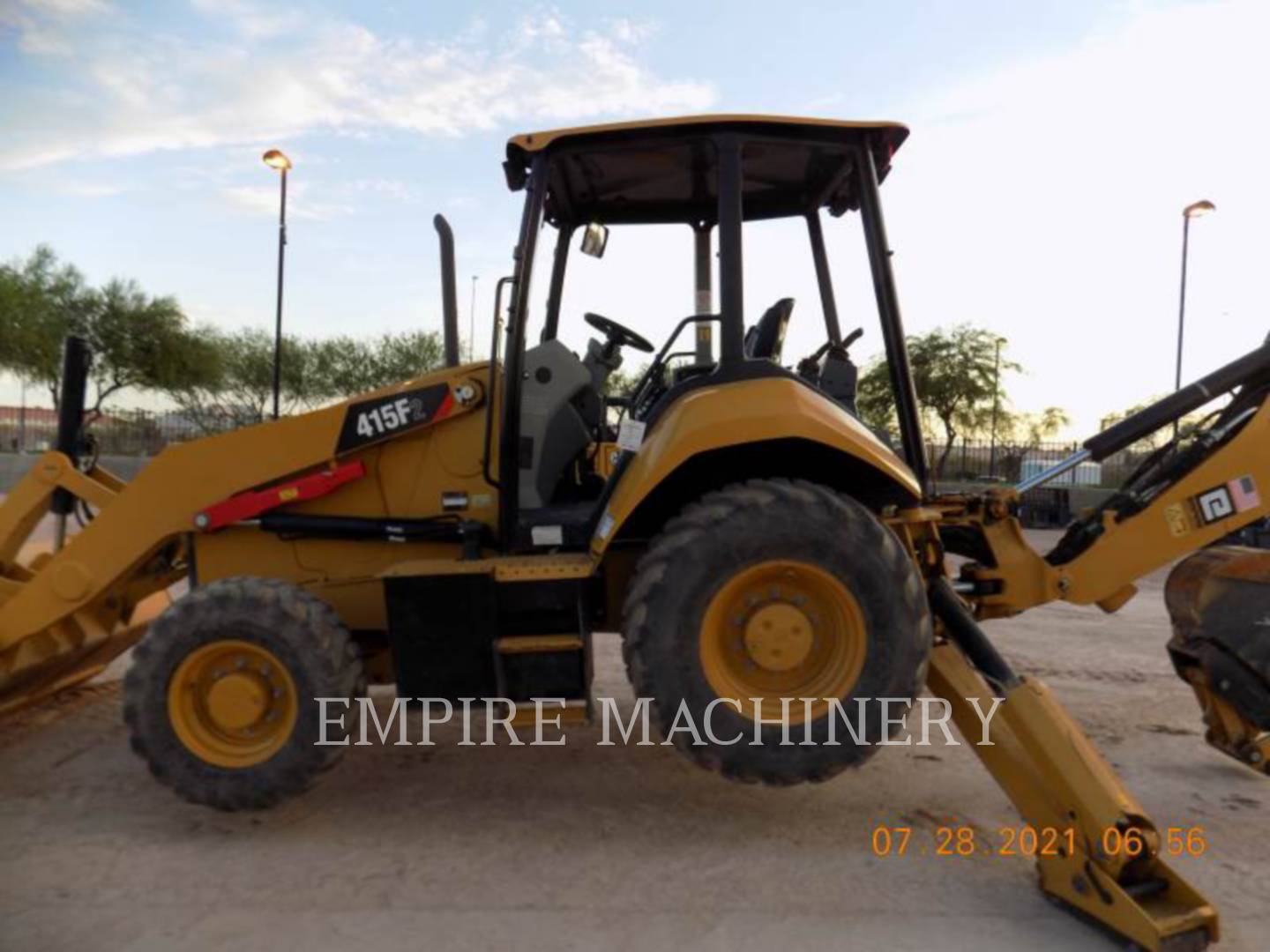 2018 Caterpillar 415F2 4EOP Tractor Loader Backhoe