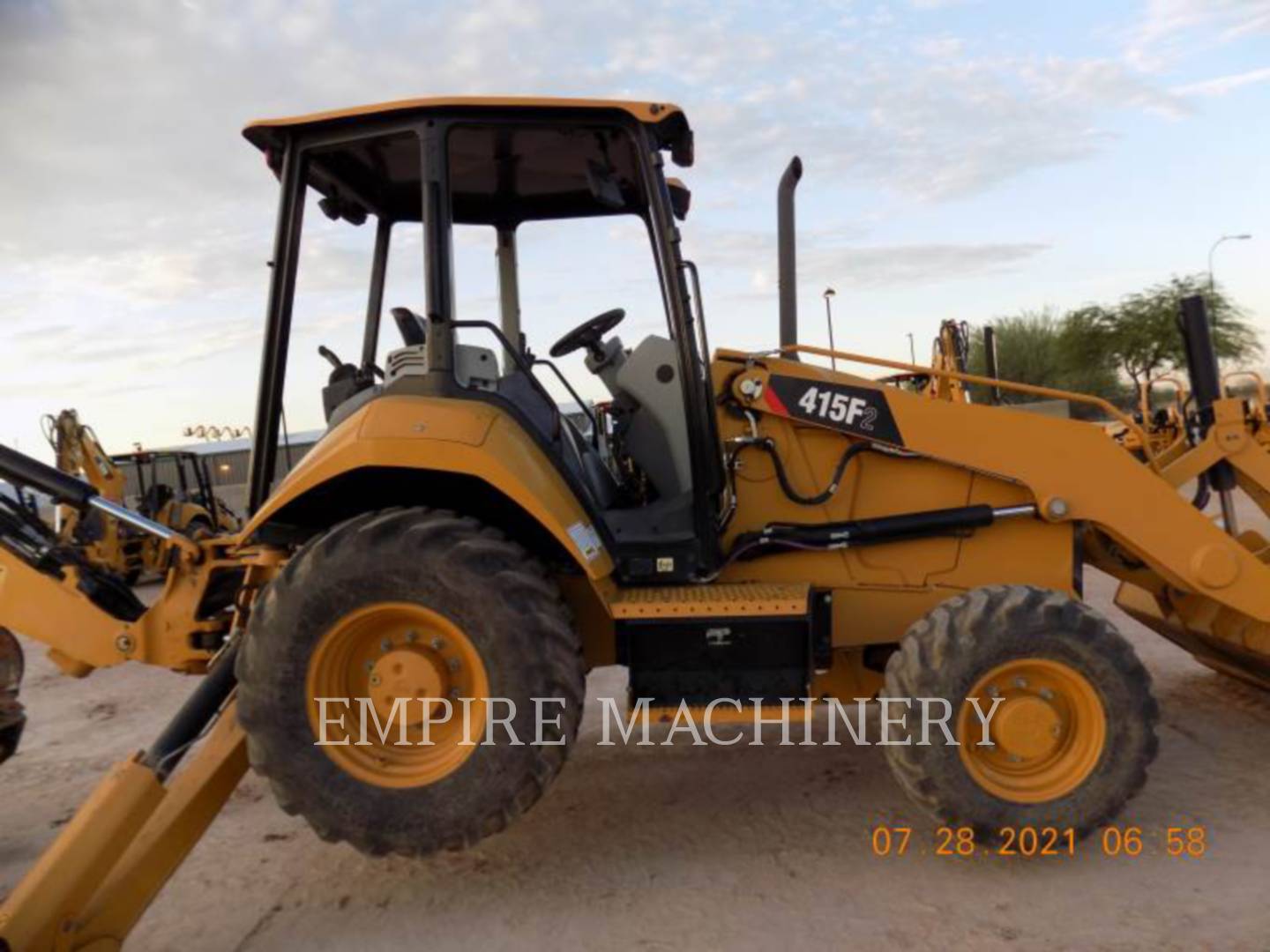 2018 Caterpillar 415F2 4EOP Tractor Loader Backhoe