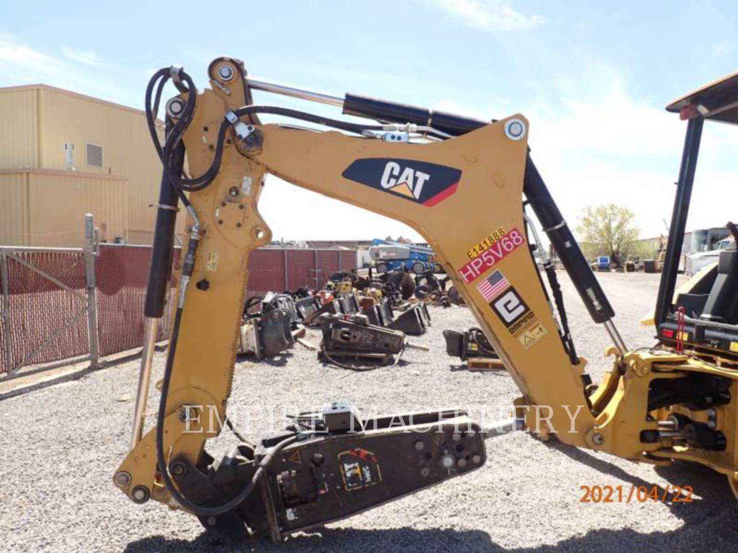 2018 Caterpillar 415F2 4EOP Tractor Loader Backhoe