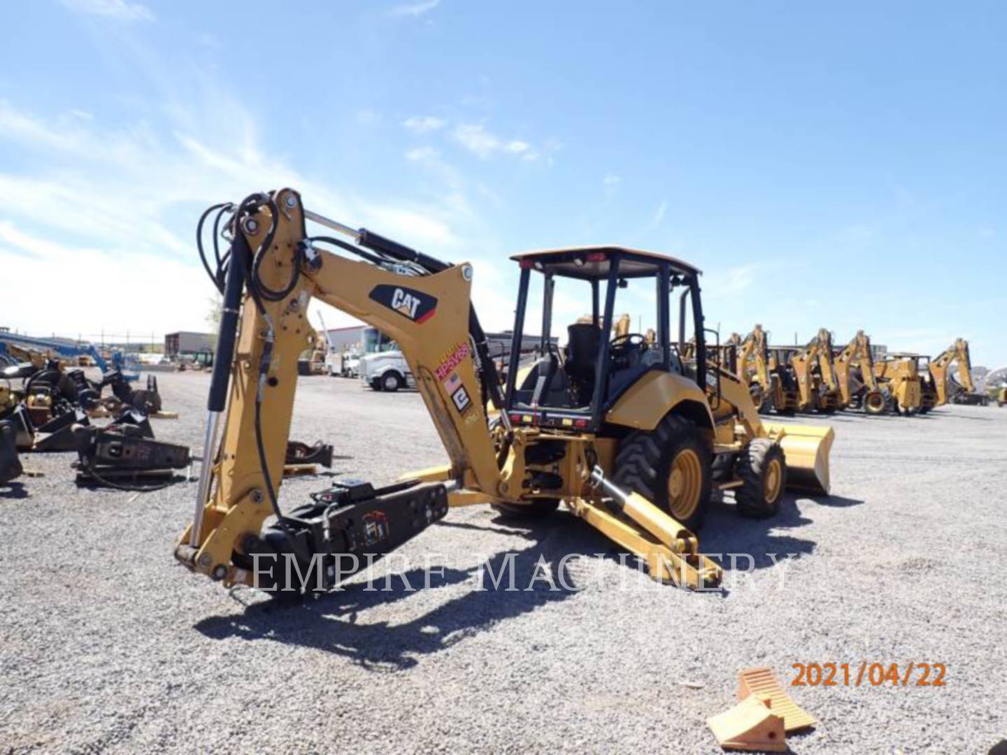 2018 Caterpillar 415F2 4EOP Tractor Loader Backhoe