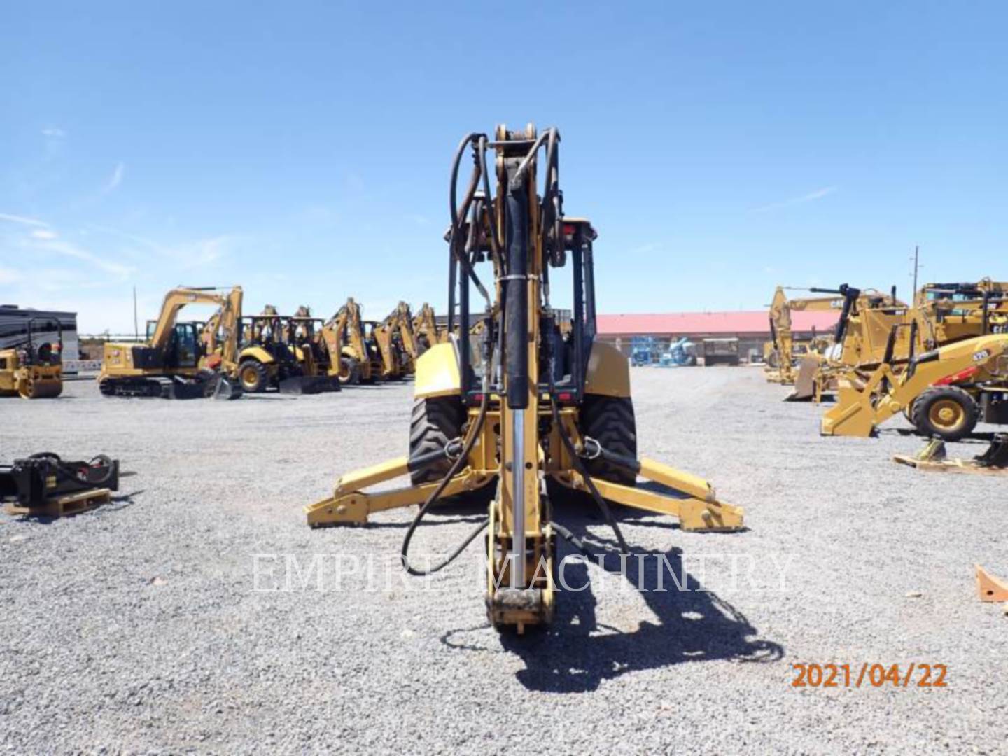 2018 Caterpillar 415F2 4EOP Tractor Loader Backhoe