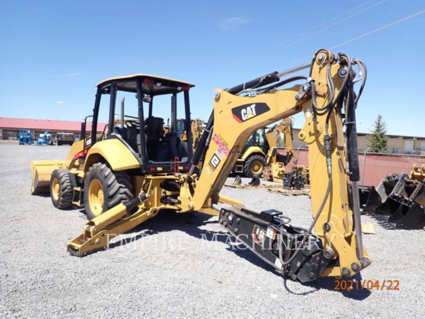 2018 Caterpillar 415F2 4EOP Tractor Loader Backhoe