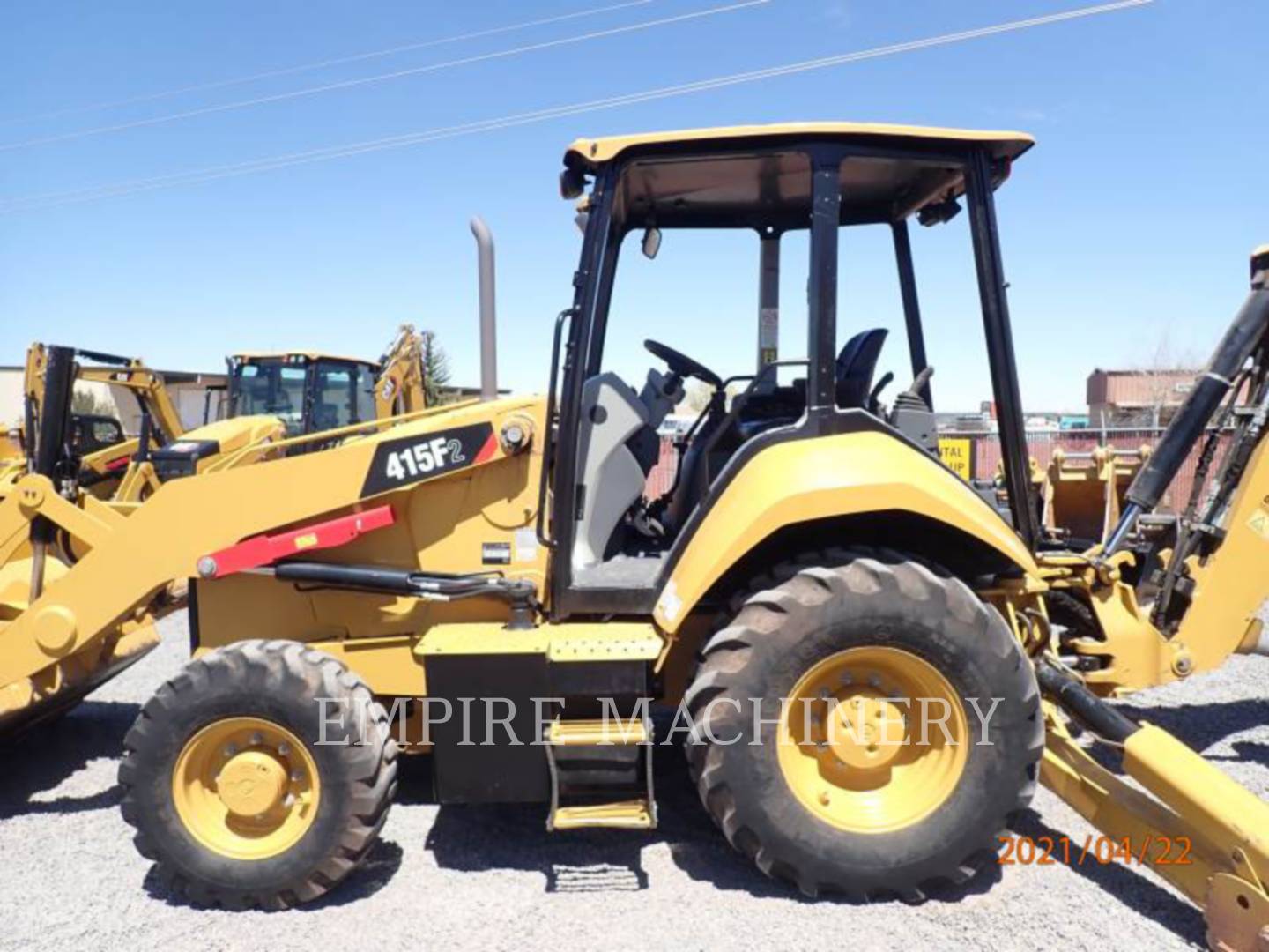 2018 Caterpillar 415F2 4EOP Tractor Loader Backhoe