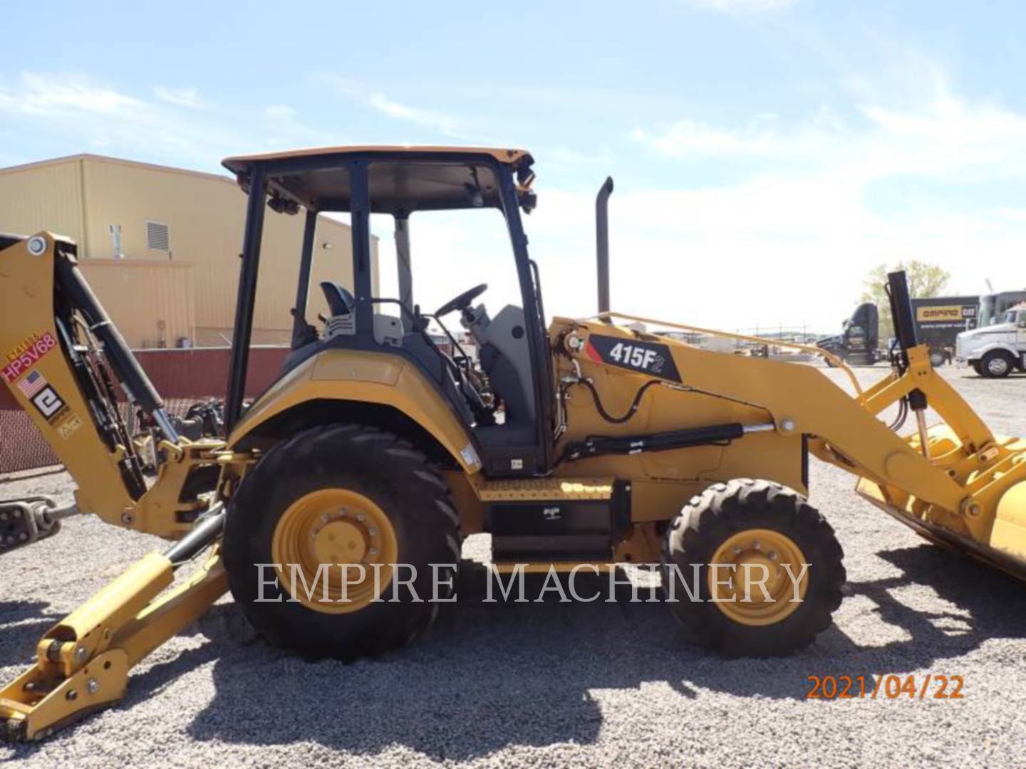 2018 Caterpillar 415F2 4EOP Tractor Loader Backhoe