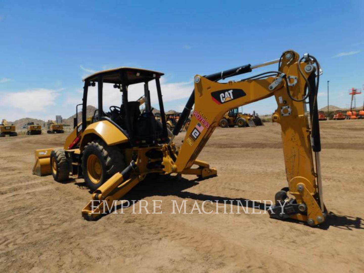 2018 Caterpillar 416F2 4EO Tractor Loader Backhoe