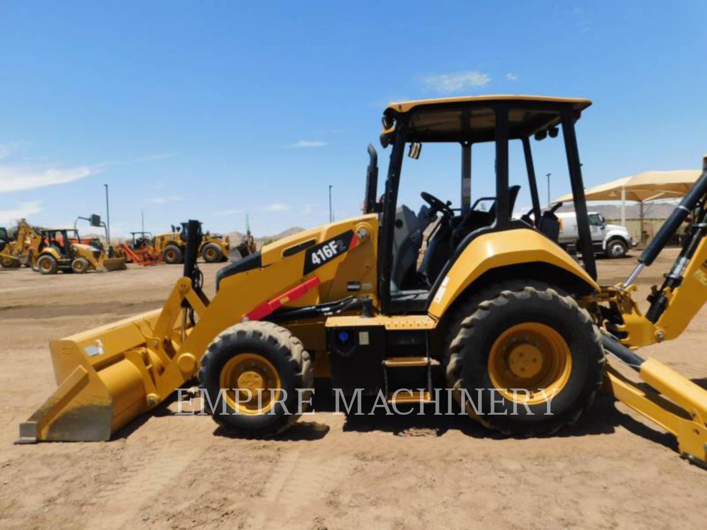 2018 Caterpillar 416F2 4EO Tractor Loader Backhoe