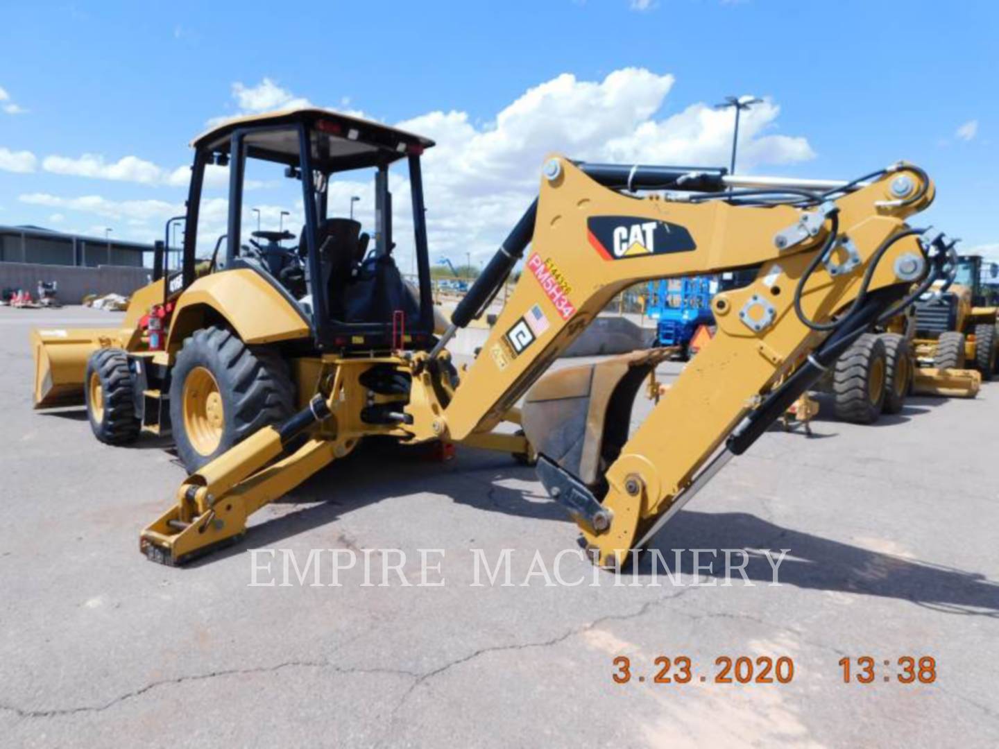 2018 Caterpillar 416F2 HRC Tractor Loader Backhoe