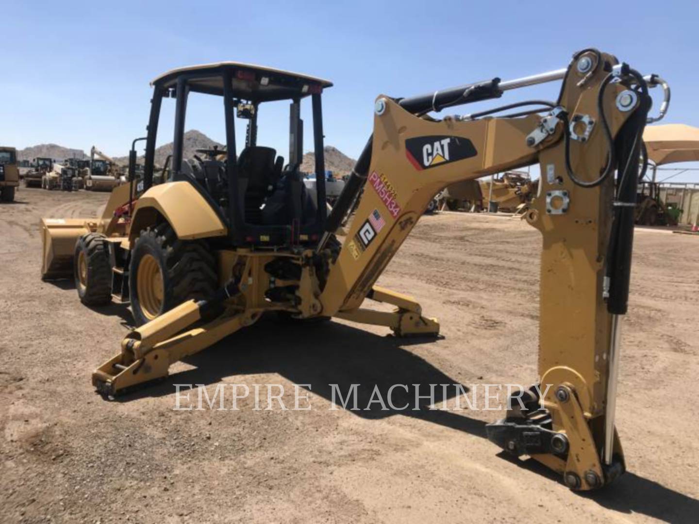 2018 Caterpillar 416F2 HRC Tractor Loader Backhoe