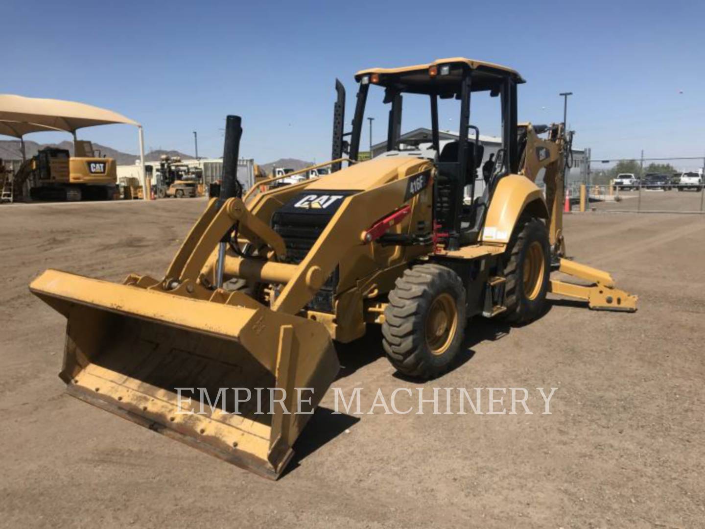 2018 Caterpillar 416F2 HRC Tractor Loader Backhoe