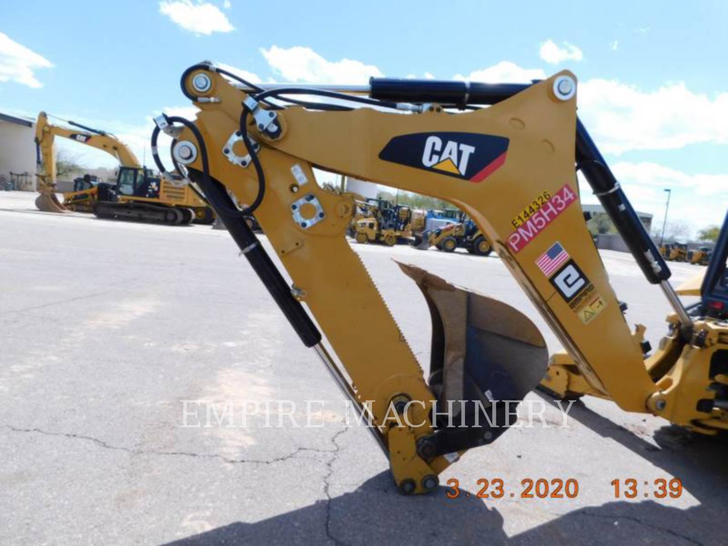 2018 Caterpillar 416F2 HRC Tractor Loader Backhoe