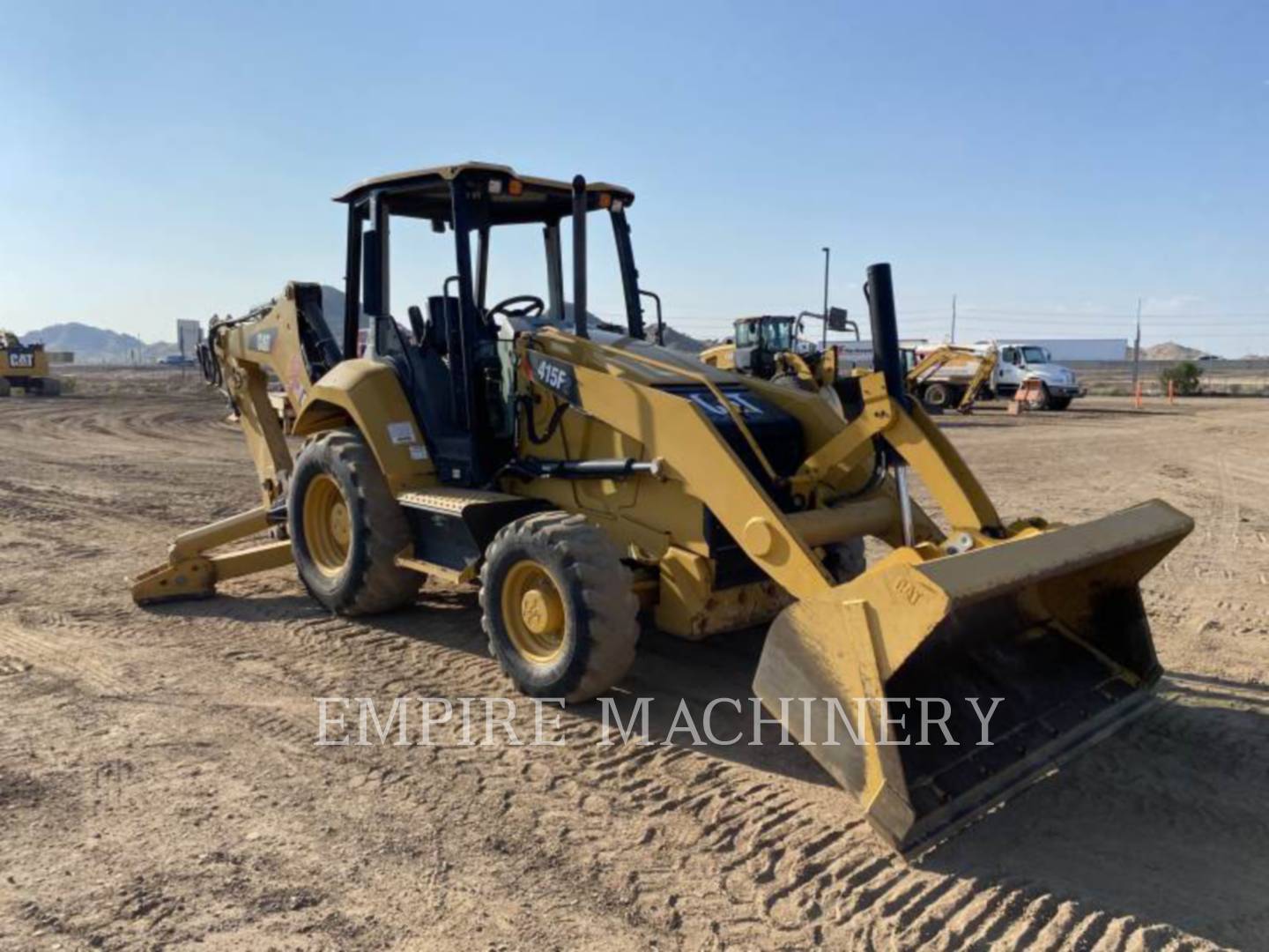 2018 Caterpillar 415F2 4EOP Tractor Loader Backhoe