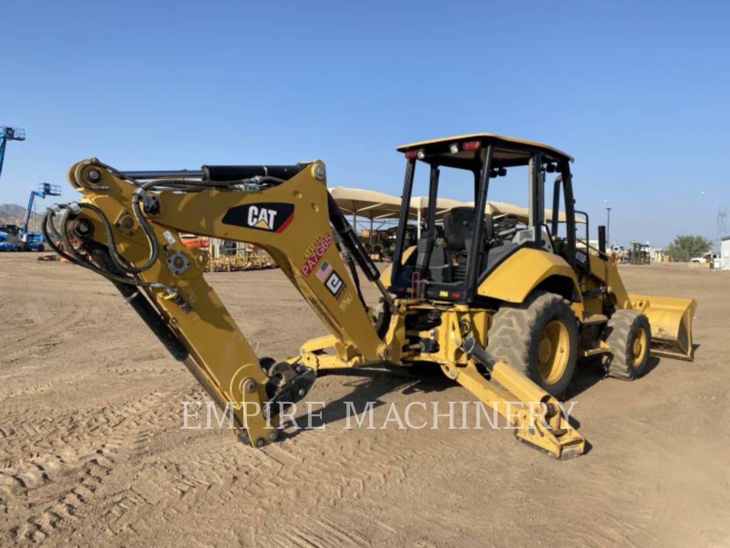 2018 Caterpillar 415F2 4EOP Tractor Loader Backhoe