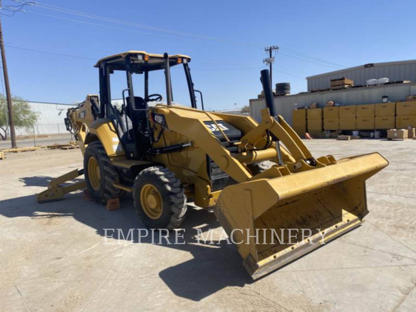 2018 Caterpillar 415F2 4EOP Tractor Loader Backhoe